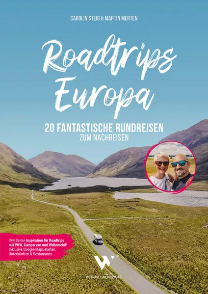 Cover: Roadtrips Europa – 20 fantastische Rundreisen zum Nachreisen