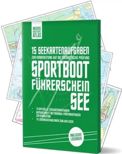 Cover: Seekartenaufgaben zum Sportbootführerschein See