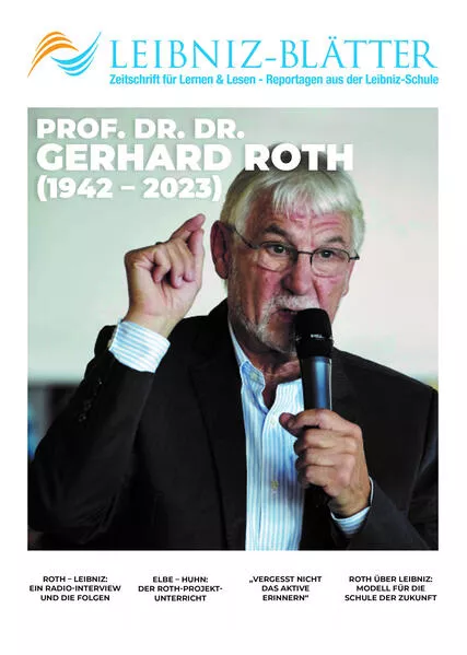 Cover: In Memoriam Prof. Dr. Dr. Gerhard Roth