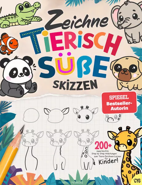 Zeichne tierisch süße Skizzen