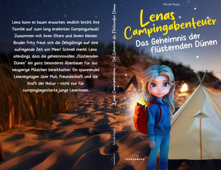Lenas Campingabenteuer - Das Geheimnis der flüsternden Dünen