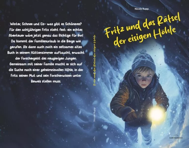 Cover: FRITZ UND DAS RÄTSEL DER EISIGEN HÖHLE: Mit viel Mut durch ein kaltes Abenteuer