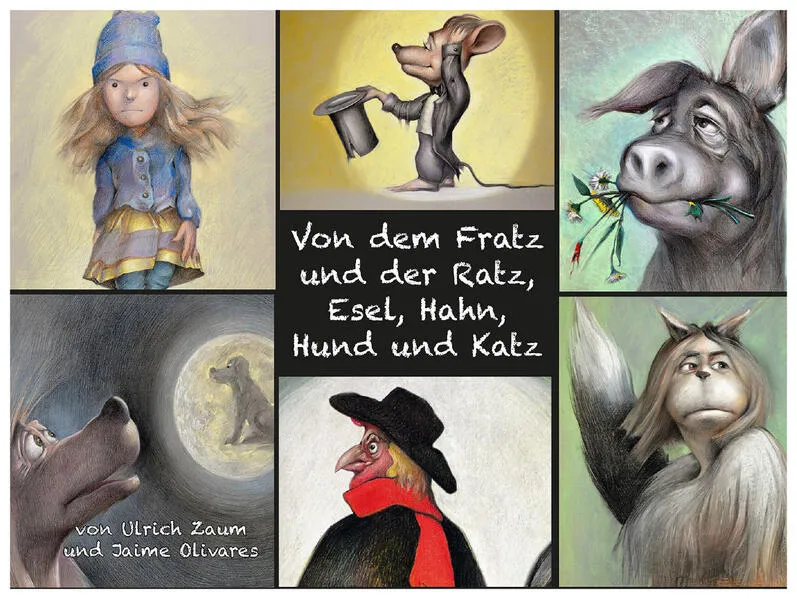 Cover: Von dem Fratz und der Ratz, Esel,Hahn,Hund und Katz