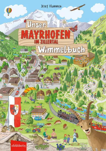 Cover: Unser MAYRHOFEN IM ZILLERTAL Wimmelbuch