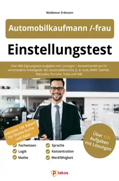 Einstellungstest Automobilkaufmann / -kauffrau