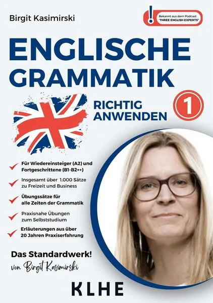 Cover: Englische Grammatik richtig anwenden - Teil 1: Englische Zeiten in der Praxis