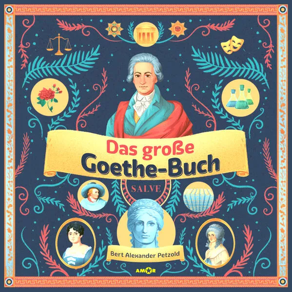 Cover: Das große Goethe-Buch (3 CDs). Ein Wissensabenteuer über Johann Wolfgang von Goethe.
