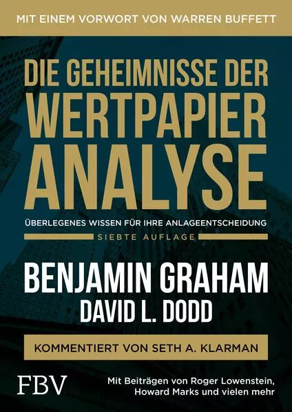 Cover: Die Geheimnisse der Wertpapieranalyse