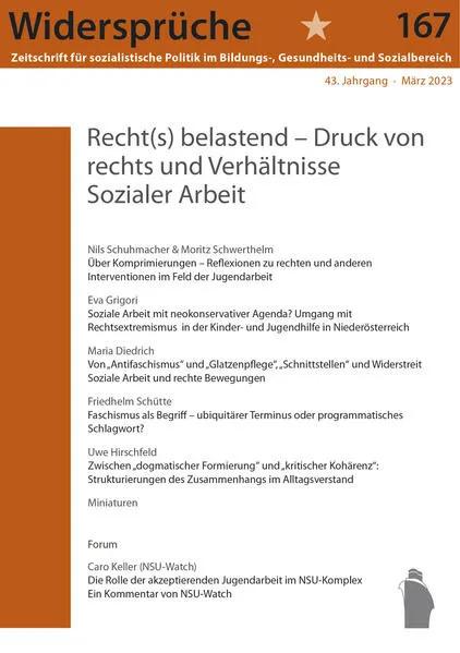 Cover: Recht(s) belastend