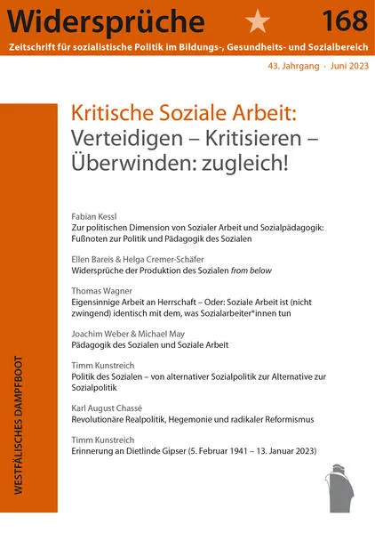 Cover: Kritische Soziale Arbeit