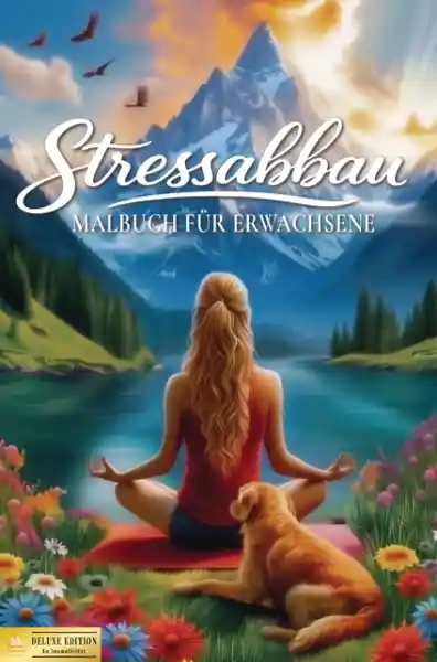 Kreative Geschenke für Frauen – Stressabbau Malbuch für Erwachsene – 80 Ausmalbilder zur Entspannung (Deluxe Edition)