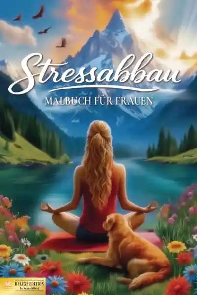 Malbuch für Frauen – Stressabbau für Körper, Geist und Seele (Deluxe Edition)