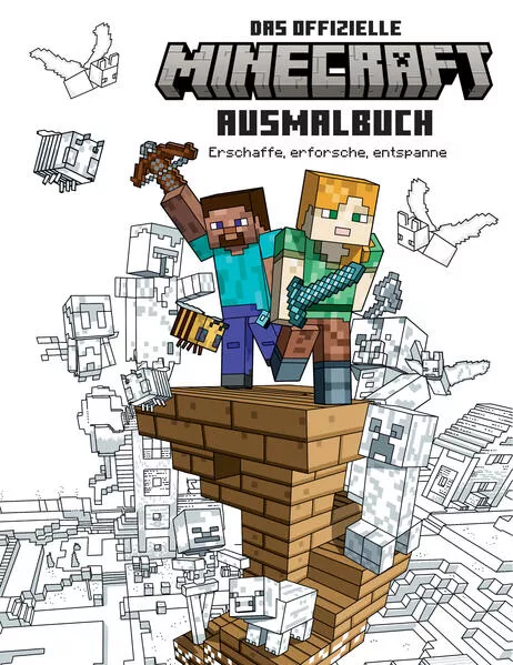 Das offizielle Minecraft Ausmalbuch</a>