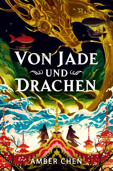 Von Jade und Drachen (Der Sturz des Drachen 1): Silkpunk Fantasy mit höfischen Intrigen – Mulan trifft auf Iron Widow | Collector’s Edition mit Farbschnitt und Miniprint</a>