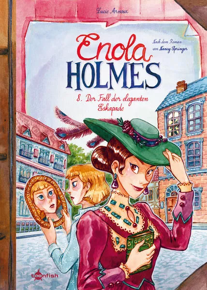 Cover: Enola Holmes (Comic). Band 8