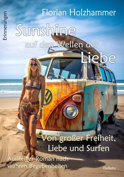 Cover: Sunshine auf den Wellen der Liebe - Von großer Freiheit, Liebe und Surfen - Aussteiger-Roman nach wahren Begebenheiten