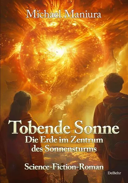 Cover: Tobende Sonne - Die Erde im Zentrum des Sonnensturms - Science Fiction-Roman