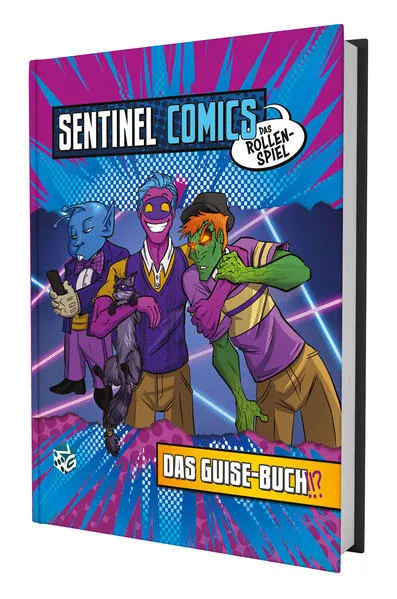 Cover: Sentinel Comics - Das Rollenspiel - Das Guise Buch