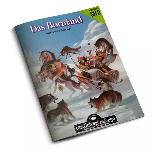 Cover: DSA2 - Das Bornland (remastered)