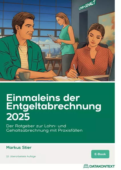 Cover: Einmaleins der Entgeltabrechnung 2025, ePub
