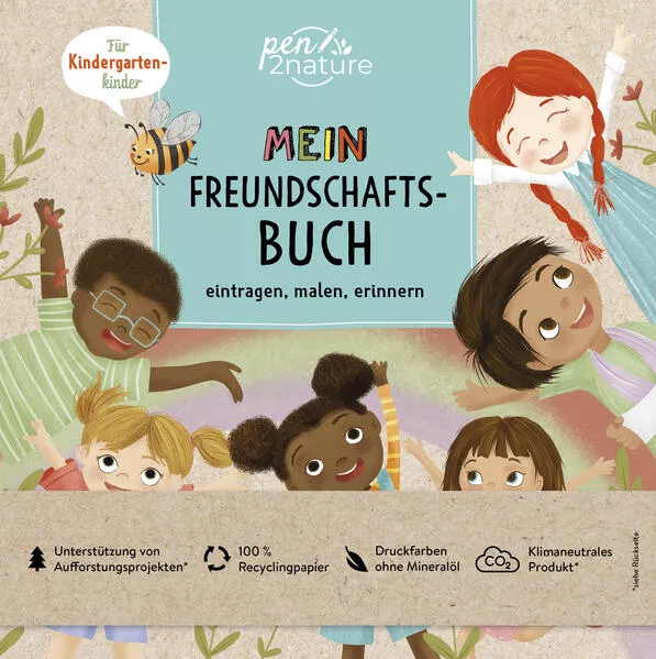 Cover: Mein Freundschaftsbuch. Eintragen, Malen, Erinnern - Für Kinder ab 3 Jahren