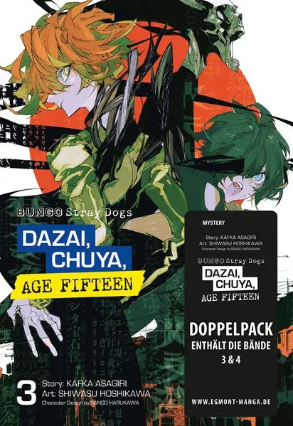 Cover: Bungo Stray Dogs - Dazai, Chuya, Age 15 02