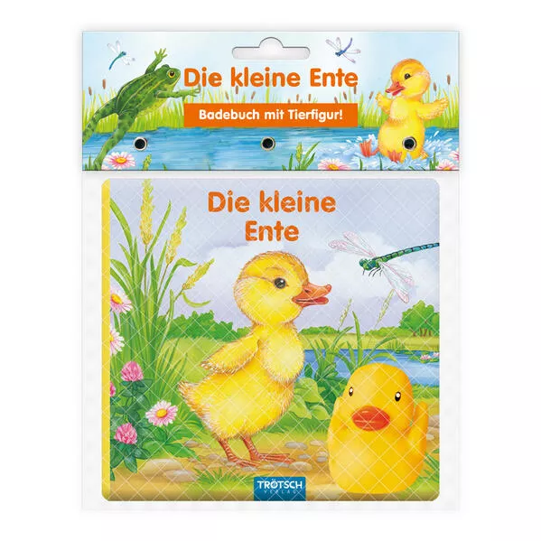 Cover: Trötsch Badebuch mit Tierfigur Die kleine Ente