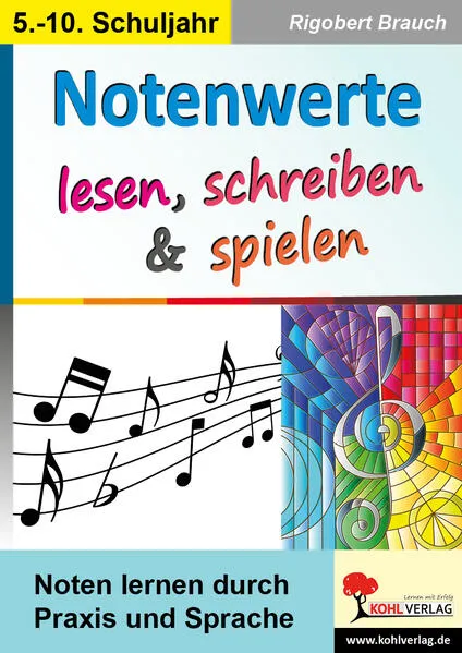 Cover: Notenwerte lesen, schreiben & spielen