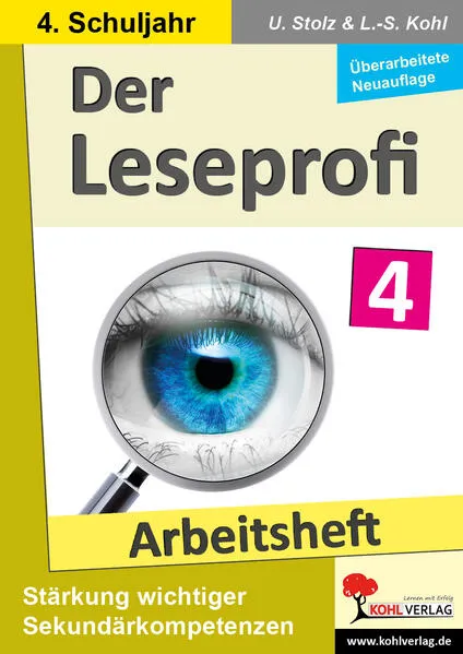 Cover: Der Leseprofi - Arbeitsheft / Klasse 4