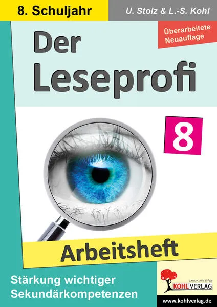 Cover: Der Leseprofi - Arbeitsheft / Klasse 8