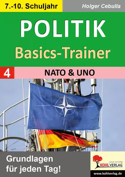 Cover: Politik-Basics-Trainer / Band 4: NATO und UNO