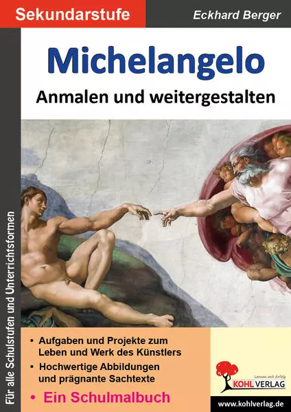 Cover: Michelangelo anmalen und weitergestalten