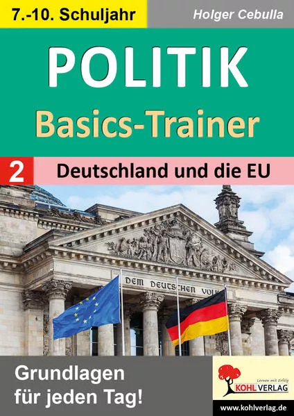 Cover: Politik-Basics-Trainer / Band 2: Deutschland und die EU
