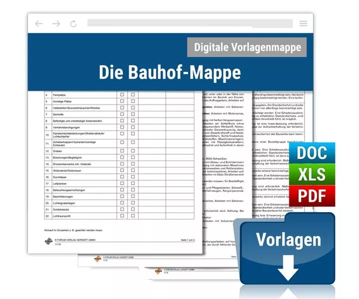 Cover: Die Bauhof-Mappe