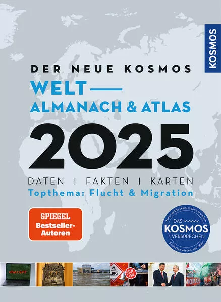 Cover: Der neue Kosmos Welt-Almanach & Atlas 2025