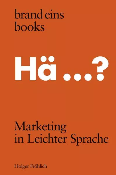 Cover: Marketing in Leichter Sprache