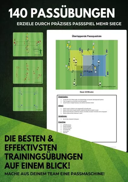 140 Passübungen - Für dein perfektes Fußballtraining