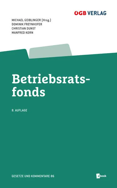 Cover: Betriebsratsfonds