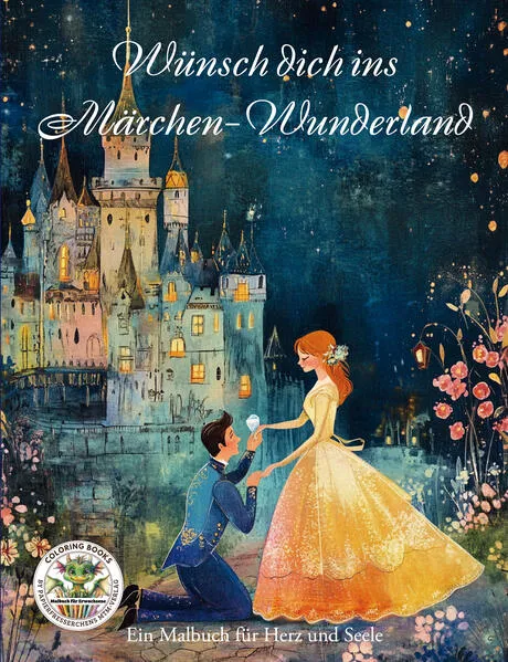 Wünsch dich ins Märchen-Wunderland - Ein Malbuch für Herz uns Seele