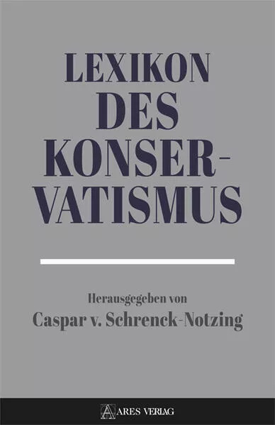 Cover: Lexikon des Konservatismus