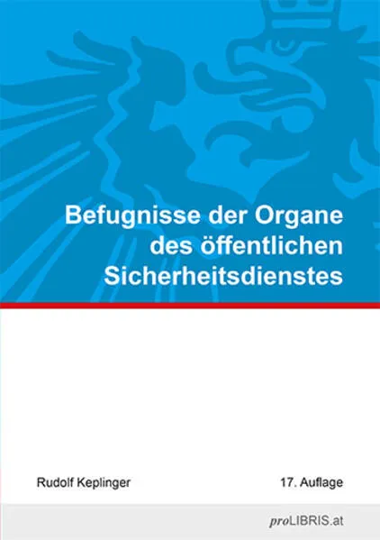 Cover: Befugnisse der Organe des öffentlichen Sicherheitsdienstes