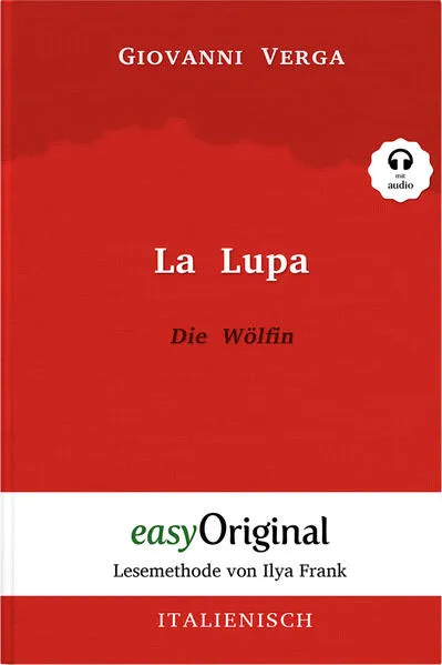 Cover: La Lupa / Die Wölfin (Buch + Audio-CD) - Lesemethode von Ilya Frank - Zweisprachige Ausgabe Italienisch-Deutsch