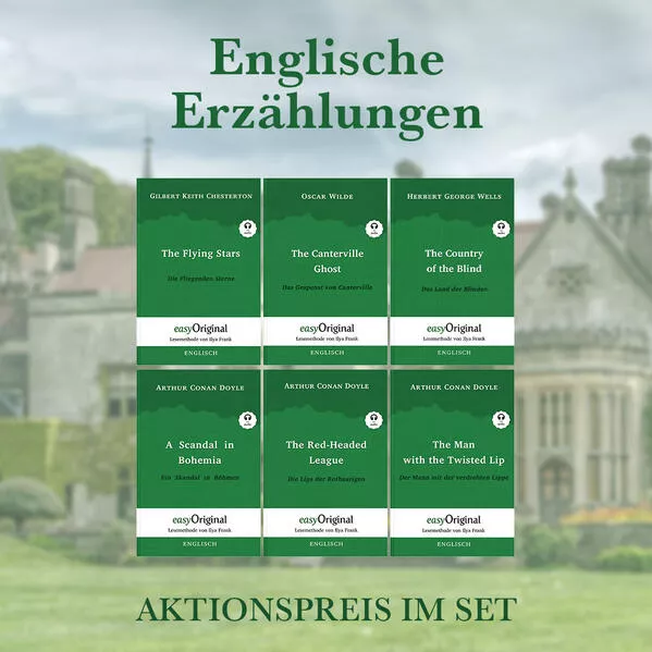Cover: Englische Erzählungen (mit kostenlosem Audio-Download-Link)