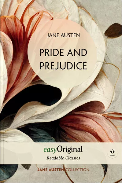 Cover: Pride and Prejudice (with audio-online) - Readable Classics - Unabridged english edition with improved readability