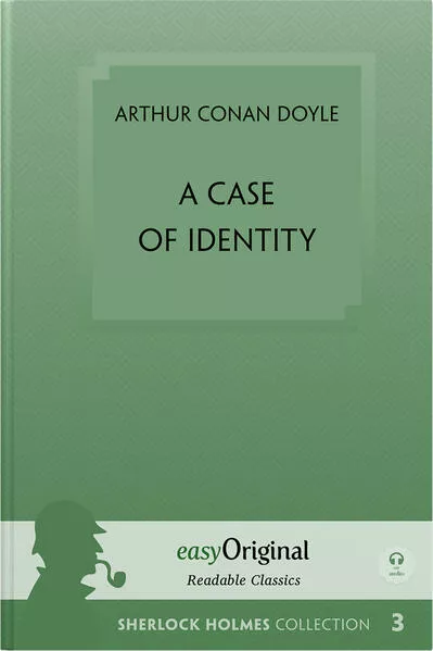 Cover: A Case of Identity (Sherlock Holmes Kollektion) - Readable Classics - Unabridged english edition with improved readability (with Audio-Download Link)