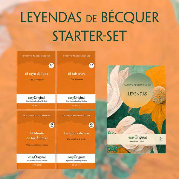 Cover: Leyendas de Bécquer (with audio-online) - Starter-Set - Spanish-English