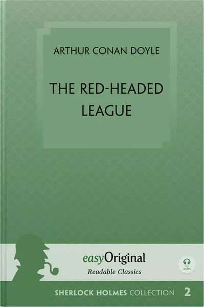 Cover: The Red-Headed League (book + audio-CDs) (Sherlock Holmes Collection) - Readable Classics - Unabridged english edition with improved readability (with Audio-Download Link)