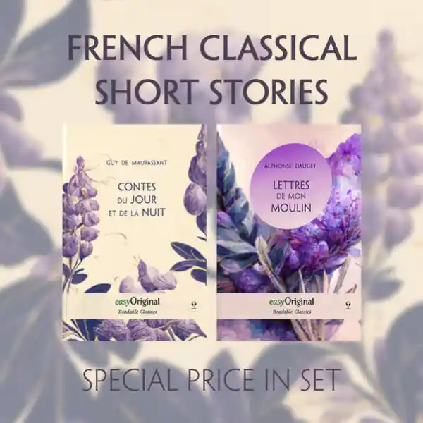 Cover: French Classical Short Stories (with audio-online) - Readable Classics - Unabridged french edition with improved readability