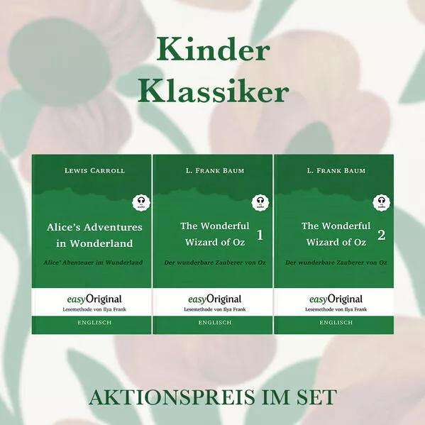 Cover: Kinder Klassiker Kollektion (Bücher + Audio-Online) - Lesemethode von Ilya Frank - Zweisprachige Ausgabe Englisch-Deutsch