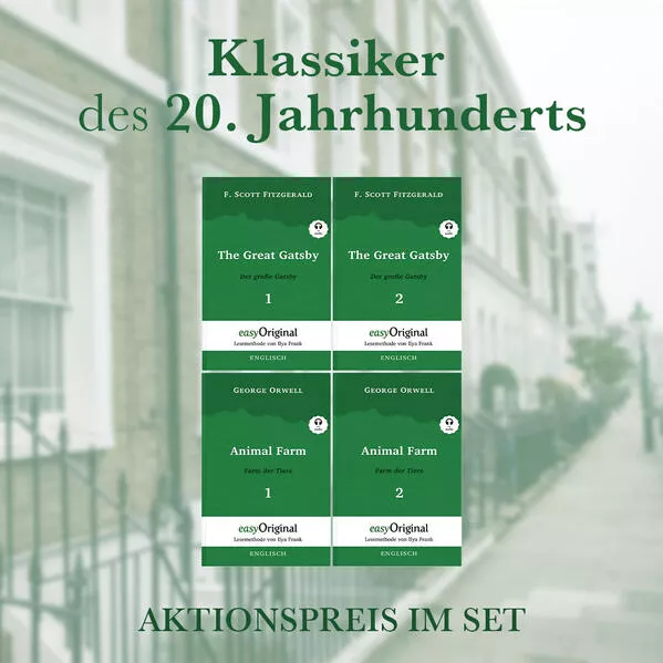 Cover: Klassiker des 20. Jahrhunderts (Buch + Audio-Online) - Lesemethode von Ilya Frank - Zweisprachige Ausgabe Englisch-Deutsch